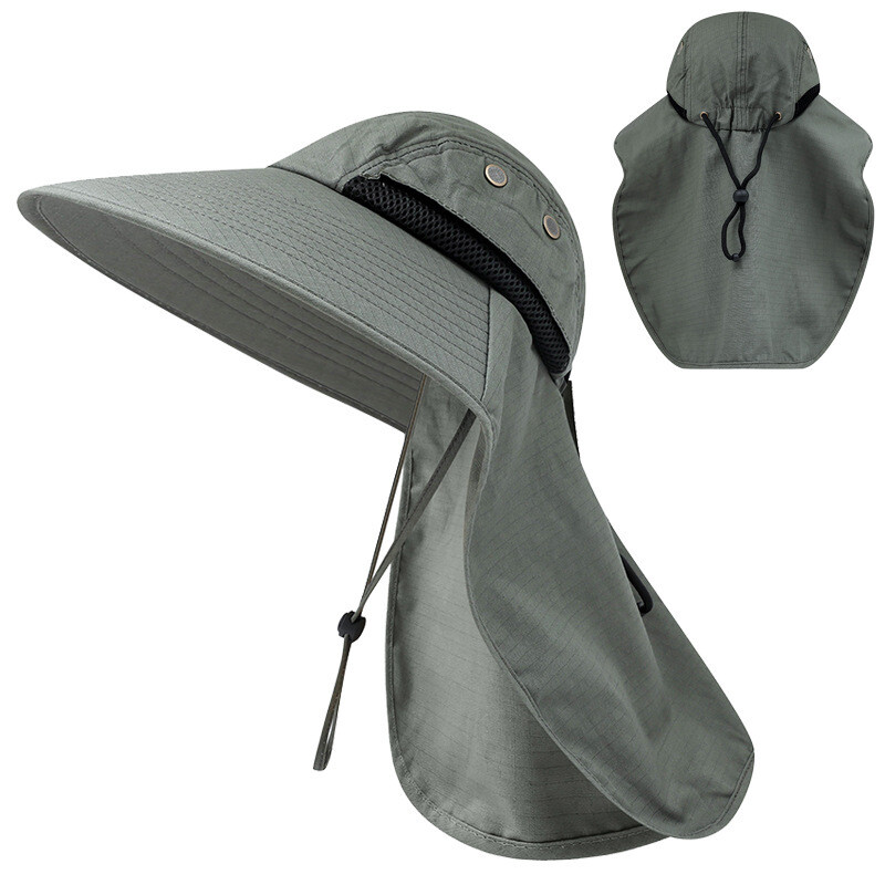 Шляпа USA Mens Hat Brim Neck Cover Sun 